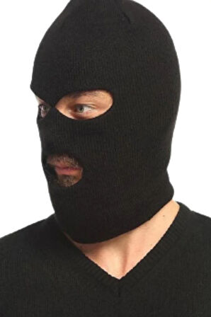Kışlık Polar Balaklava Maske Orlon Kar Maskesi Koruyucu Yüz