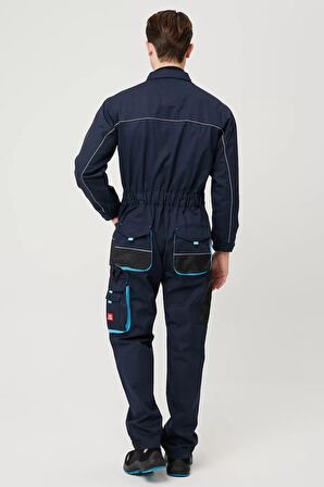 Erkek İş Tulumu Çok Cepli ve Dayanıklı Alaska Tulum Koruyucu Tasarım Şık Rahat Kesim