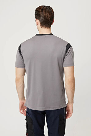 Erkek V Yaka Nefes Alan TShirt Allium Tişört Alabilir Esnek Şık İş Günlük İçin