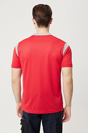 Erkek V Yaka Nefes Alan TShirt Allium Tişört Alabilir Esnek Şık İş Günlük İçin