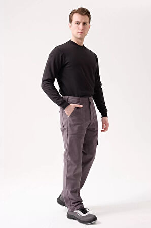 Kışlık Erkek İş Pantolonu Gabardin Dayanıklı ve Konforlu Galanthus Havalara