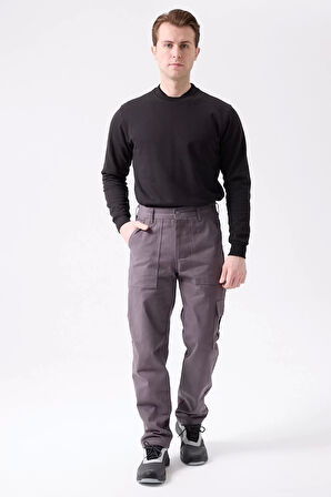 Kışlık Erkek İş Pantolonu Gabardin Dayanıklı ve Konforlu Galanthus Havalara
