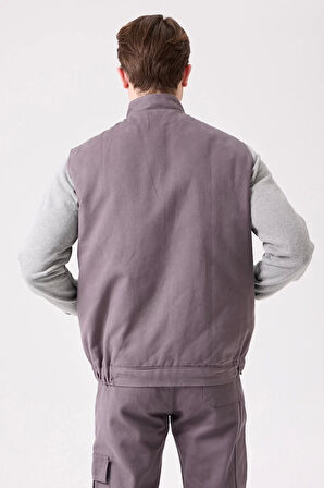 Kışlık Gabardin Yelek Erkek İş Güvenliği Galanthus Outdoor Sıcak Tutucu Rüzgar Geçirmez