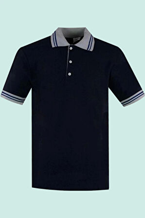 Erkek Polo Yaka Tshirt Pamuklu Nefes Alabilir Biloba shirt Şık Günlük İş Kullanımı İçin