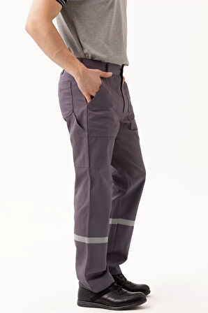 Reflektifli Pamuk Gabardin Is Pantolonu Nova Yazlık İş Sıcak Havalarda Hafif Fonksiyonel