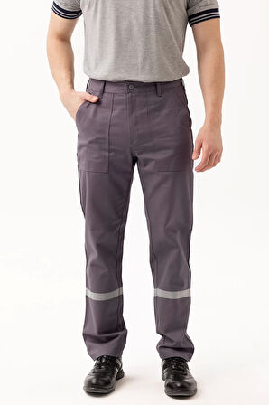 Reflektifli Pamuk Gabardin Is Pantolonu Nova Yazlık İş Sıcak Havalarda Hafif Fonksiyonel