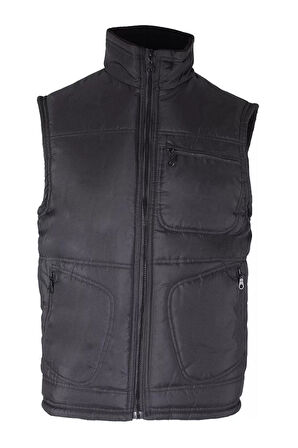 Kışlık Polar Astarlı Yelek İş Güvenliği ve Outdoor İçi Micro Konforlu Fonksiyonel Tasarım