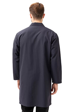 Erkek Uzun Kollu İş Önlüğü 75 Polyester OEKOTEX Vanessa Önlük Yaka Rahat