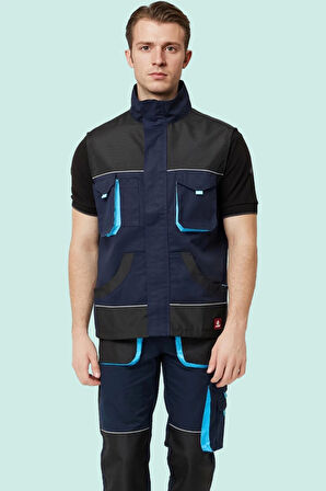 Dayanıklı İş Yeleği Çok Cepli Alaska Outdoor Yelek Nefes Alabilir Fonksiyonel Tasarım