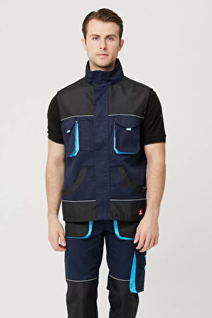 Dayanıklı İş Yeleği Çok Cepli Alaska Outdoor Yelek Nefes Alabilir Fonksiyonel Tasarım