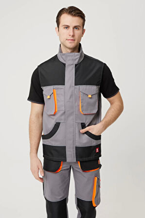 Dayanıklı İş Yeleği Çok Cepli Alaska Outdoor Yelek Nefes Alabilir Fonksiyonel Tasarım