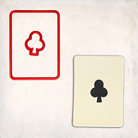 İskambil Sinek Detay Kurabiye Kalıp Seti 2’li