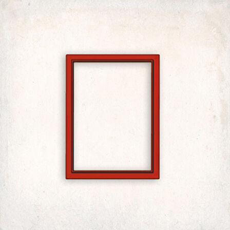 Dikdörtgen Kurabiye Kalıbı Şekillendirici Kopat 6,0 x 4,3 cm