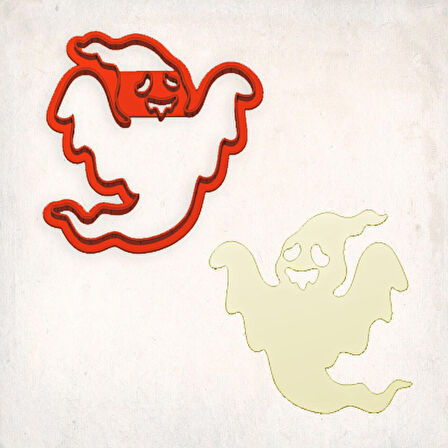 Hayalet-3 Kurabiye Kalıbı Şekillendirici Kopat