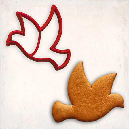 Kuş Uçan Kurabiye Kalıbı Şekillendirici Kopat