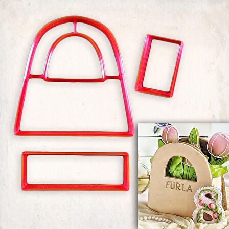 3D Çanta Yapım Kalıp Set 3’lü