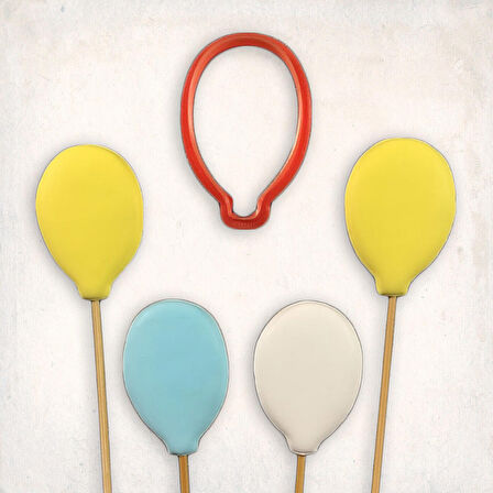 Balon Kurabiye Kalıbı Şekillendirici Kopat 7 cm