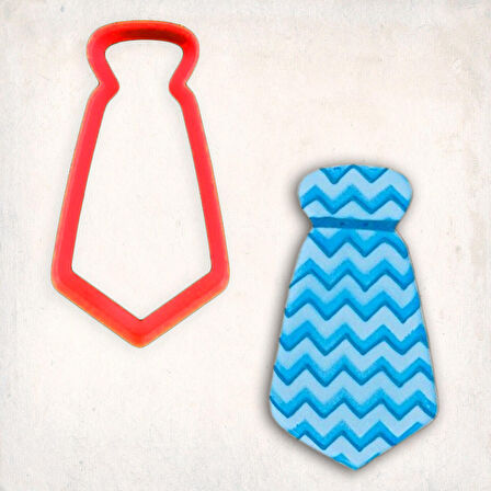 Kravat Kurabiye Kalıbı Şekillendirici Kopat