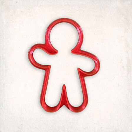 Gingerman Bye Bye Kurabiye Kalıbı Şekillendirici Kopat
