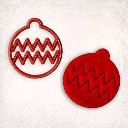 Yılbaşı Süs Kurabiye Kalıbı Şekillendirici Kopat