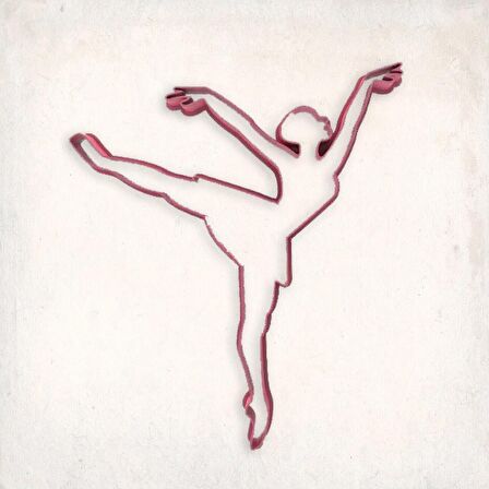 Balerin Kurabiye Kalıbı Şekillendirici Kopat