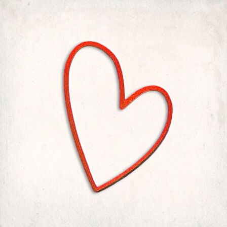 Kalp-2 Kurabiye Kalıbı Şekillendirici Kopat