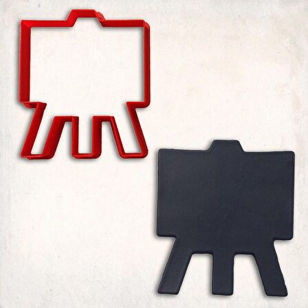 Şövale Kurabiye Kalıbı Şekillendirici Kopat