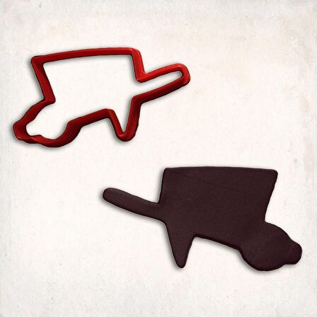 El Arabası Kurabiye Kalıbı Şekillendirici Kopat