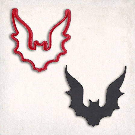 Yarasa-3 Kurabiye Kalıbı Şekillendirici Kopat