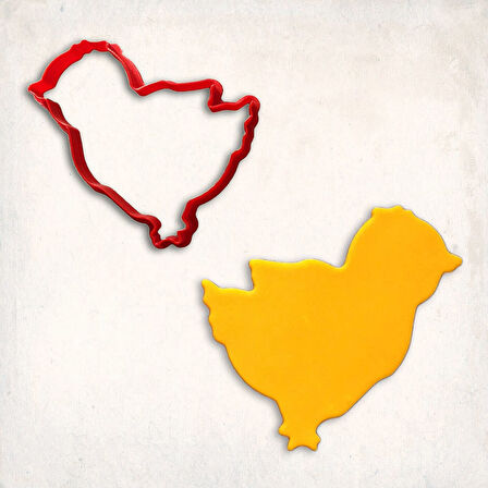 Civciv Kurabiye Kalıbı Şekillendirici Kopat
