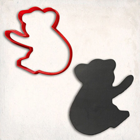 Koala Kurabiye Kalıbı Şekillendirici Kopat