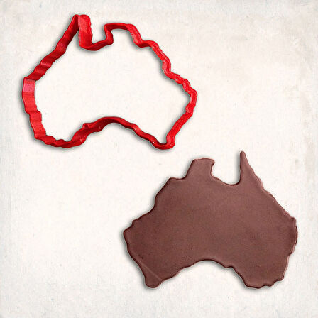 Avustralya Kurabiye Kalıbı Şekillendirici Kopat