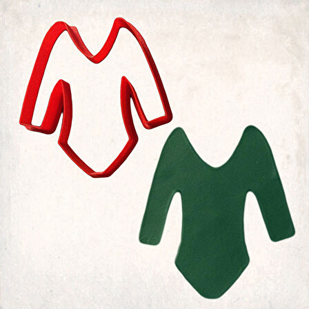 Streç Giysi Kurabiye Kalıbı Şekillendirici Kopat