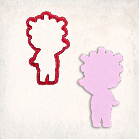 LOL Bebek Cosmic Queen Kurabiye Kalıbı Şekillendirici Kopat