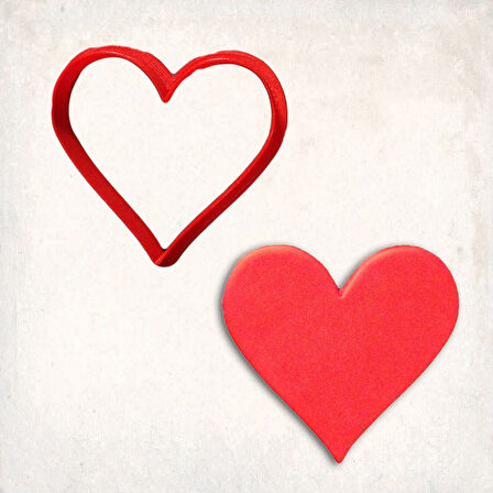 İskambil Kupa Kurabiye Kalıbı Şekillendirici Kopat