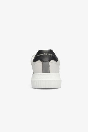 Calvin Klein Erkek Sneaker Ayakkabı Beyaz 45 Sentetik Deri