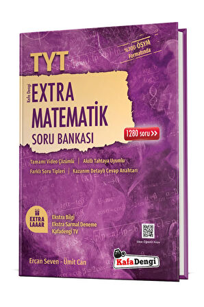 TYT EXTRA Matematik Soru Bankası - Tümü Video Çözümlü