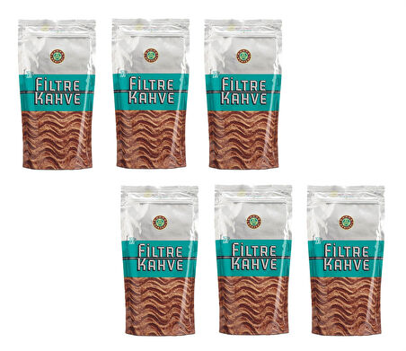 Kahve Dünyası Filtre Kahve 250 Gr X 6 Adet