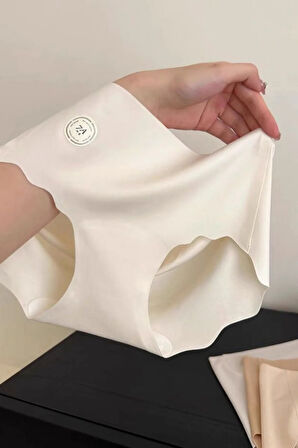 UNREAL 6'lı İz Yapmayan Yüksek Bel Lazer Kesim Külot–Nefes Alabilir, Terletmeyen Konforlu İthal Çamaşır