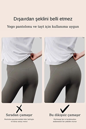 UNREAL 6'lı İz Yapmayan Yüksek Bel Lazer Kesim Külot–Nefes Alabilir, Terletmeyen Konforlu İthal Çamaşır