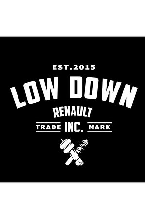 Low Down 20 Arka Cam Sticker 40 x 31 cm
