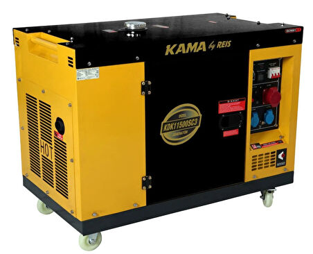 Kama KDK11500SC3 Trifaze Marşlı Dizel Jeneratör