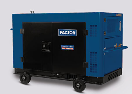 FACTOR  KDK15000SC3 DİZEL 3-FAZ JENERATÖR 15kVA