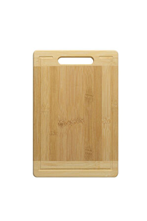 Bambu Orta Boy Kesim Panosu - Bambu Kesim Tahtası 22 Cm X 32 Cm Kesme Tahtası