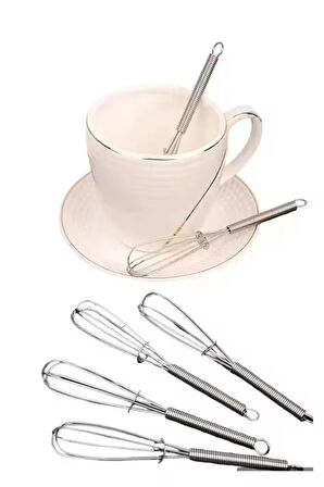 Paslanmaz Çelik Yaylı Küçük Boy Yumurta Çırpıcı