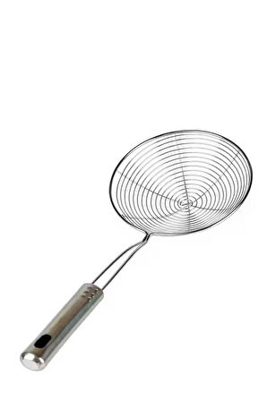 Metal Saplı Kevgir 14 Cm