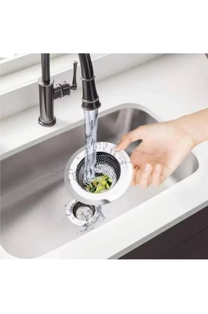 Çelik Mutfak Banyo Lavabo Süzgeci