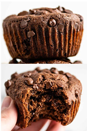 Sarı 6'lı Silikon Mini Browni Kalıbı - Muffin Kalıbı 6 Adet Cupcake Kek Kalıbı Seti
