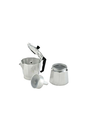 Moka Pot Express- Espresso Kahve Demleme Makinesi 6 Kişilik - Espresso Kahve Demleme 6 Cup