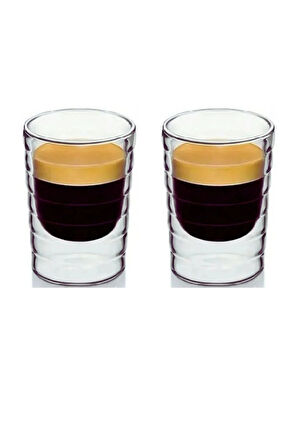 Yeni Stil Ekspresso Fincanı, Çay,Meşrubat,Latte,Kahve Bardağı 160 ml 2 Adet - 2916